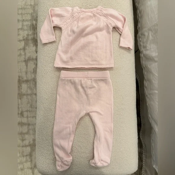 Mud Pie Pink Kids Matching Set - Picture 5 of 8